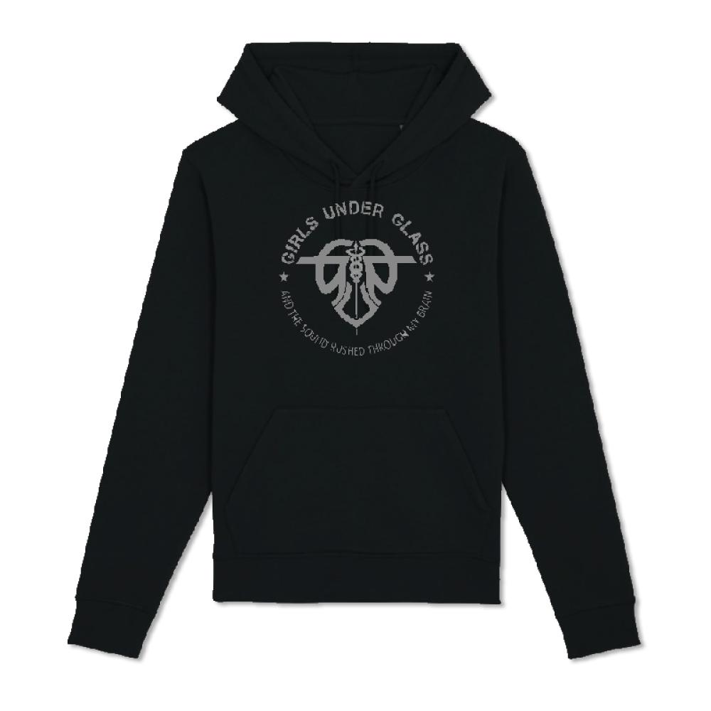 Hoodie "And The Sound Rushed Through My Brain"