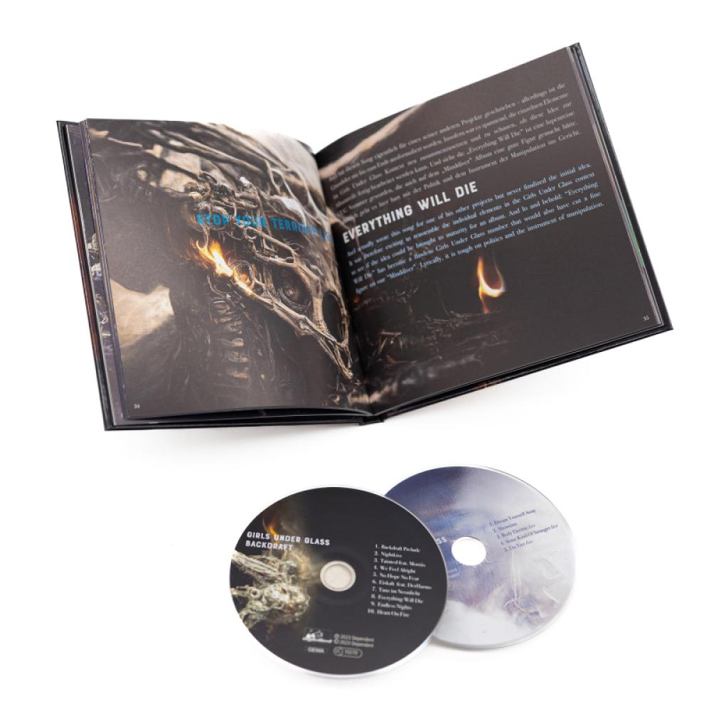 2CD Artbook "Backdraft"